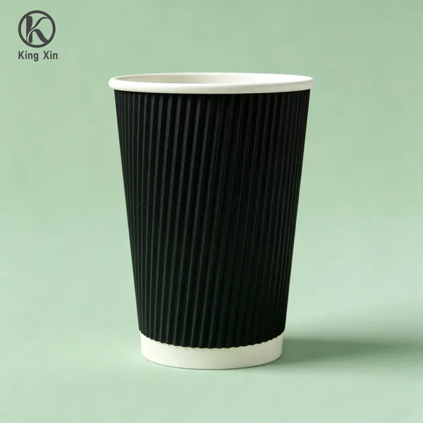 Disposable Coffee Cup With Double-Wall Insulation