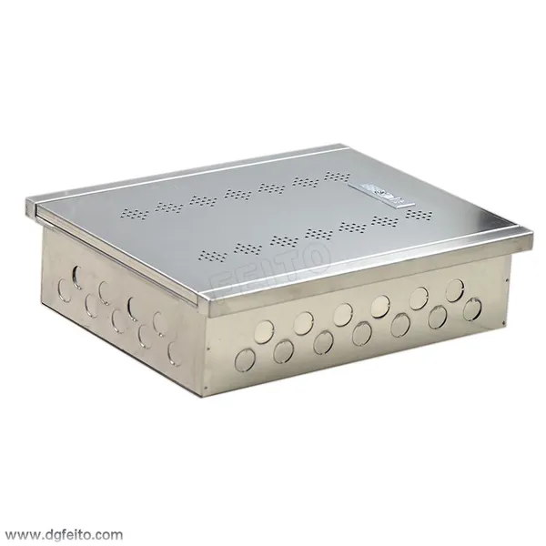 OEM/ODM Custom Made Wall Mounted Sheet Metal Bending Enclosure Aluminum Control Box Manufacturing photo-1