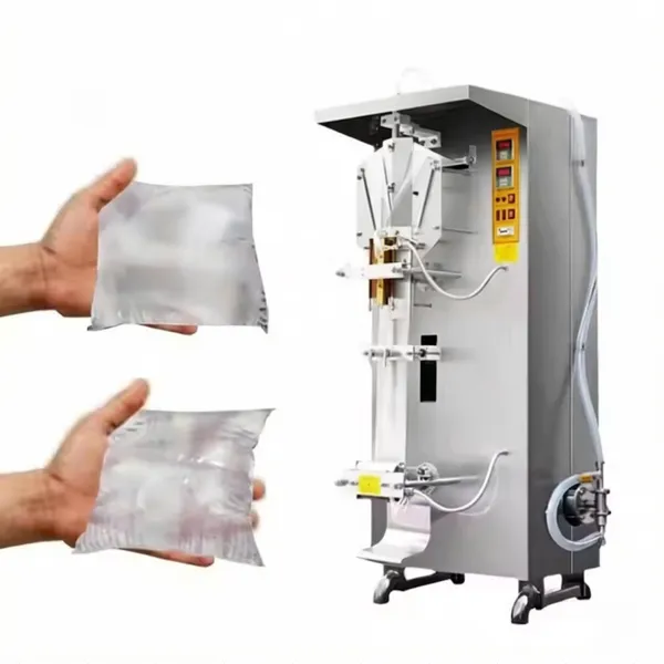 Fully Automatic Liquid Packaging Machine PE Composite Film Ice Pack Vinegar Beverage and Liquid Filling Machine