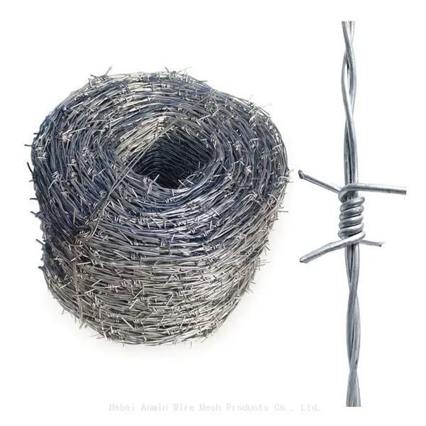 Barbed Wire Mesh Fence, Galvanized, CE Certified, 200m/500m Length, for Protecting Railways and Highways, Fastest Delivery photo-2