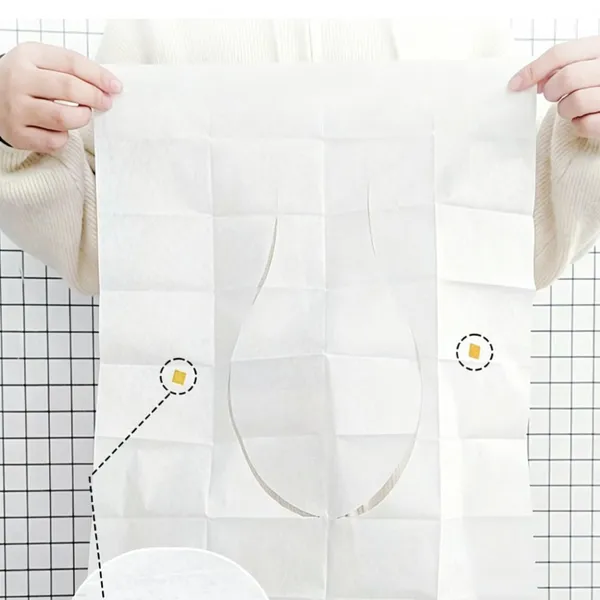 1/16 Fold Public Restroom Toilet Seat Covers Paper, 16 Fold Wood Pulp Paper,hospital photo-5