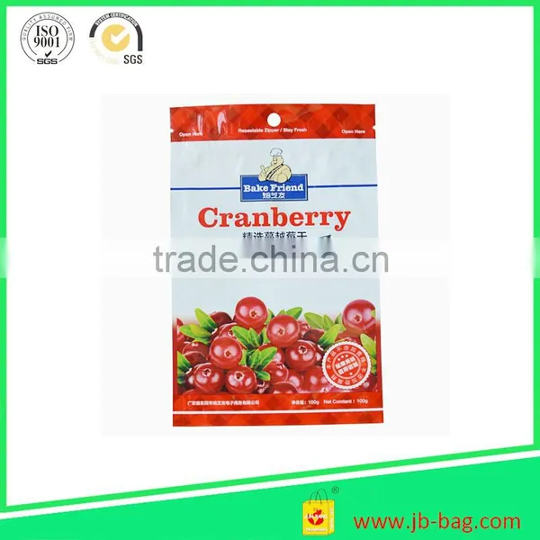 Laminated Material Heat Seal Custom Print Plastic Zipper Bag photo-2