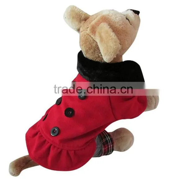 Wholesale Fashional Europe America Style Woolen Cloth Four Legs Style Dog Jumpsuits photo-2