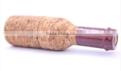 Wood Cork 2.0 Pendrive Red Wine Bottle Usb Flash Drive photo-3