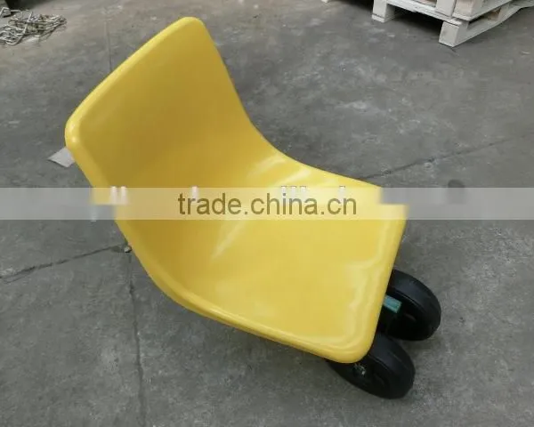 garden work rolling seat cart
