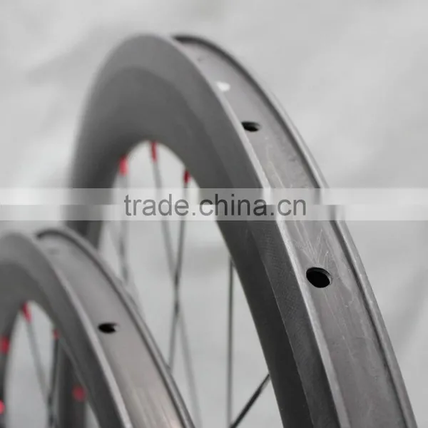 ICAN Carbon Road Bike Wheels Clincher 40/56C Basalt Brake 20/24 Holes photo-6