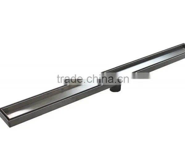 Stainless Shower Drain With Side Outlet / Channel Drain photo-2