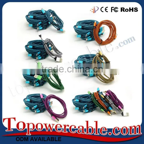 China Manufacturer Supply High Quality Mobile Phone Accessories Long Micro USB Cable photo-6
