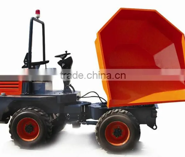 3ton Site Truck Dumper With Turning Rotary Bucket,1.5cbm Capacity photo-6