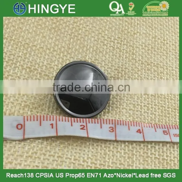 New Arrival 19mm Gunmetal Nickel Free Shank Buttons for Clothes photo-4