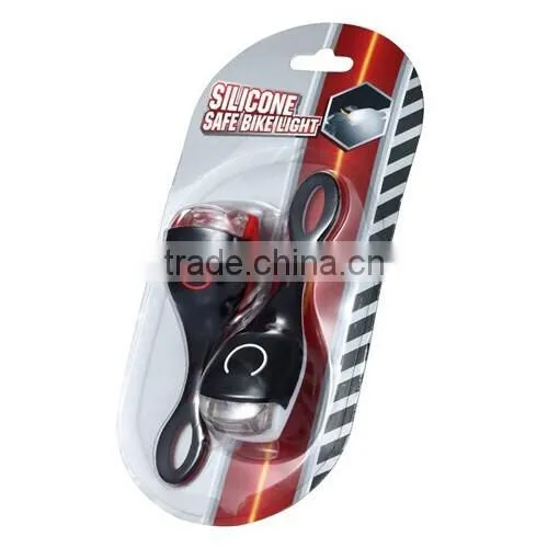Manufacture Customized Silicone Bike Light for Tail and Rear Light With CE photo-2