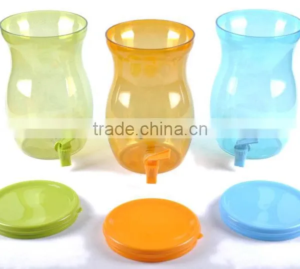 Colorful 4.7 L PET Beverage Dispenser BPA Free Beverage Container Large Capacity Water Container photo-5