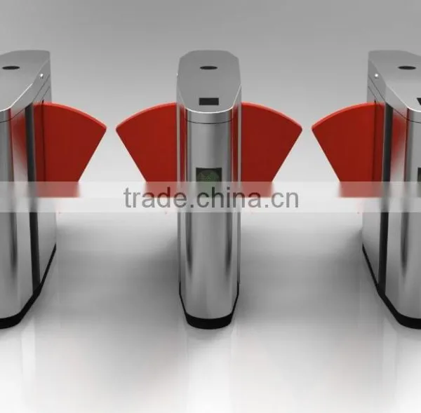 Flap barrier gate access control system
