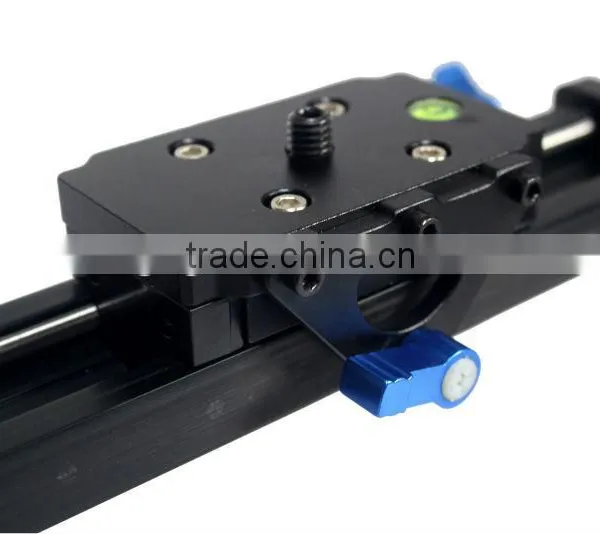 Professional 120cm DSLR DV Camera Shooting Slider Rail Sliding AND Roller Bearing Dolly Track photo-3