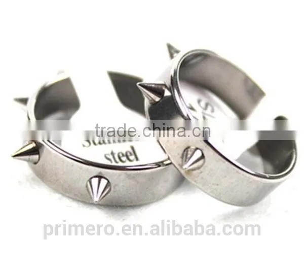 New Arrival 316L Stainless Steel Vintage Rivet Ring For Men Women Fashion Jewelry photo-5