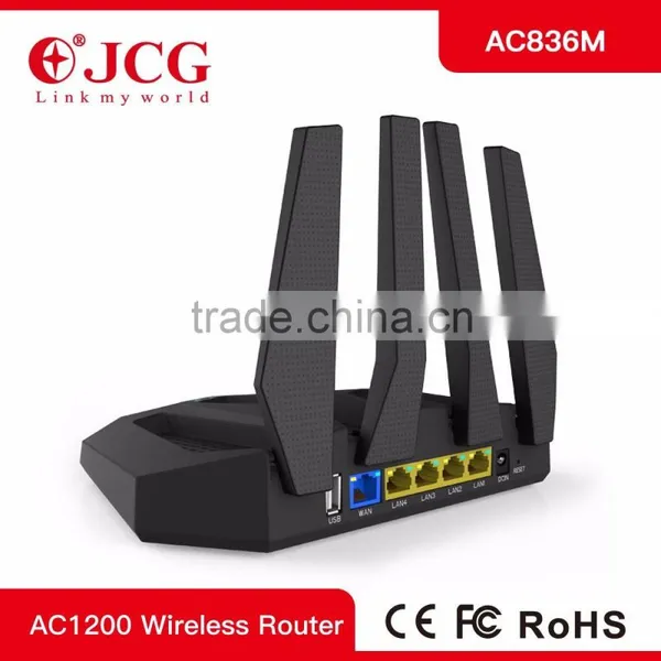 JCG NEW ARRIVEAL 1200Mbps Wireless Router Wifi Router Wireless Network Equipment photo-4