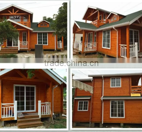 2016 Low-Cost Best Design Prefabricated Wooden House