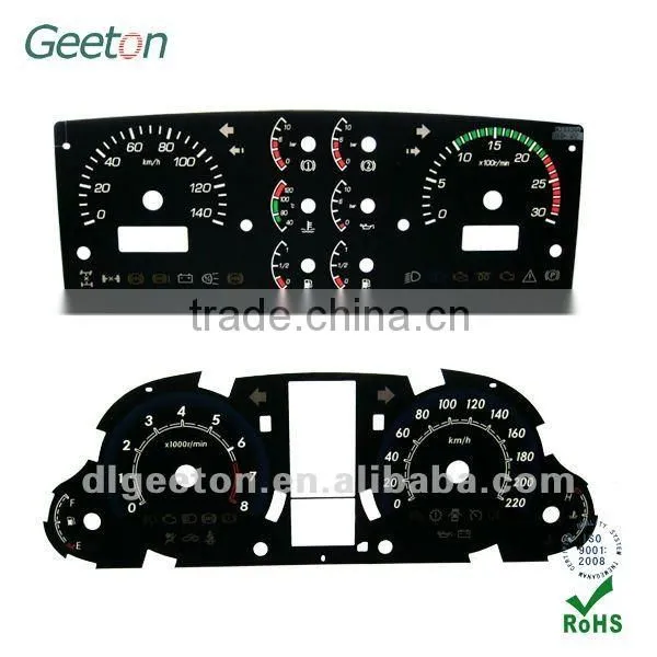 Custom 2D Chinese Car/Automotive Dial Meter/Autometer/Dashboard