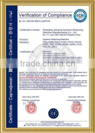 2016 Shanghai JP With New Technology Crankshaft Automatic Balancing Correction Machines photo-6