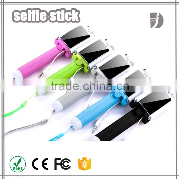 Factory Wholesale Colorful Smartphone Bluetooth Selfie Stick,custom Wireless Handheld Monopod Selfie Stick