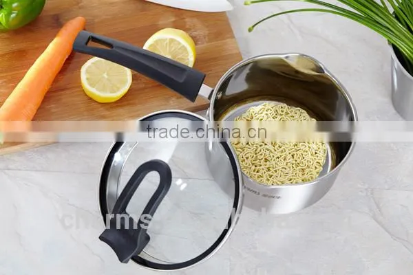 Charms Induction Stainless Steel Cooking Pan Sauce Pan photo-5