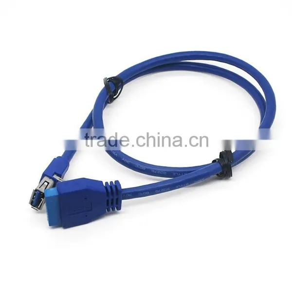 Blue Usb 3.0 to 20pin Female Cable photo-4