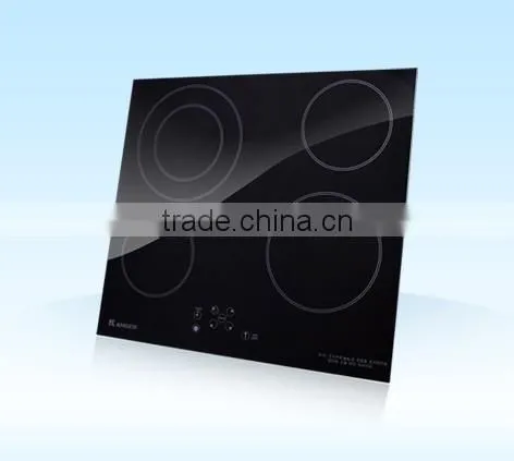 Black Color Induction Cooker Ceramic Glass Plates photo-2