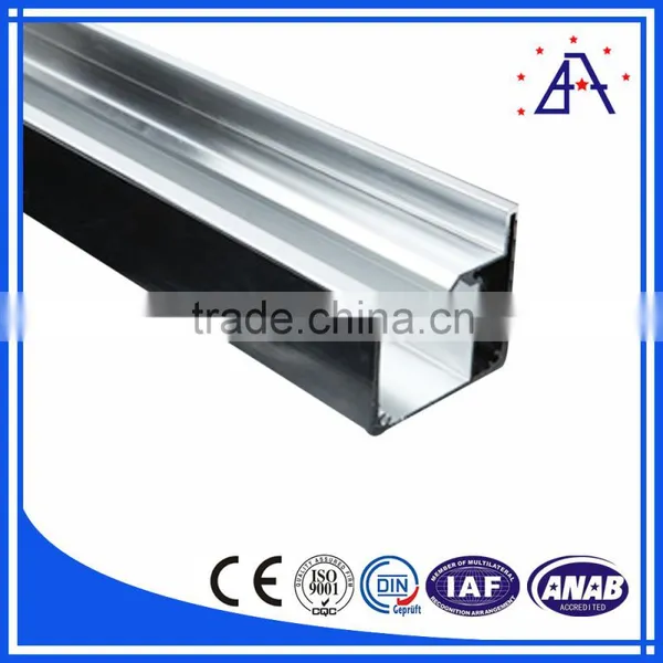 ISO9001 Standard High Quality Aluminum Profile for Glass Shower Door photo-3