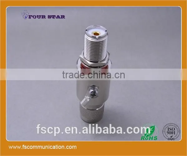 Gas Discharge Tube Lightning Protector UHF Male to UHF Female Bulkhead Connector photo-5