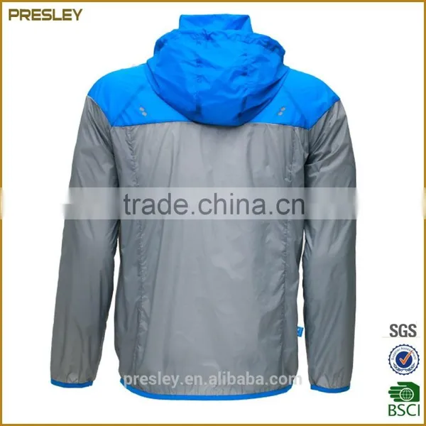 Wholesale Price Light Contrast Color Long Sleeve Protecting Men's Jacket photo-3