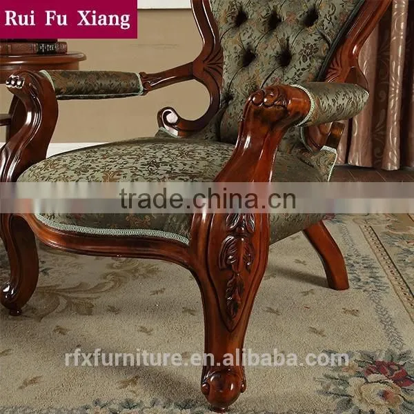 Classic Style Leisure Chairs and Table Set for Balcony and Bedroom Furniture W-205 photo-3