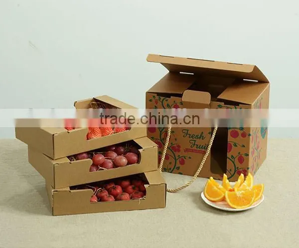 Corrugated Carton Box for Fresh Fruit and Vegetable Packaging photo-4
