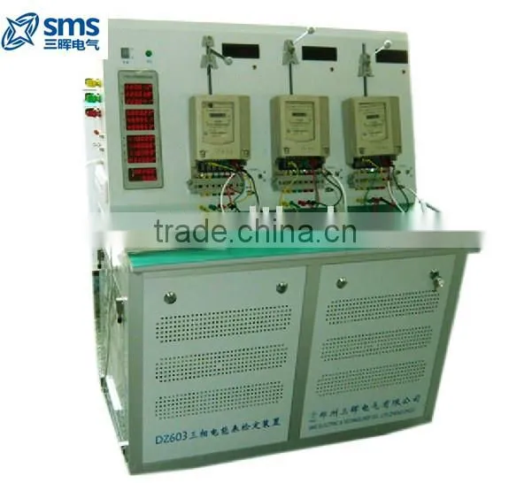 Three Phase Energy Meter Test Bench Test Device With 3 Meter Positions