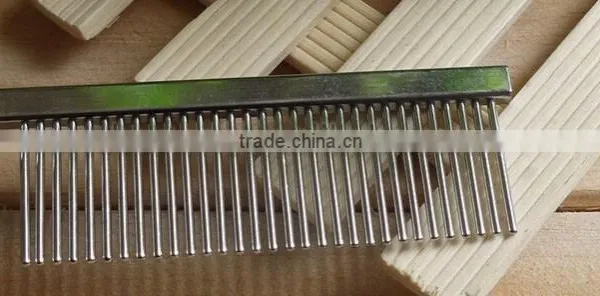 Stainless Steel Needle Dog Grooming Comb photo-4