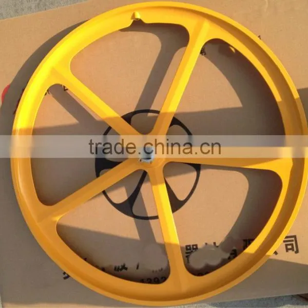 2016 Hot Selling Fixie Bike Magnesium Alloy Aerospoke Wheel Wheelset photo-6