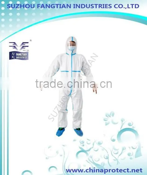 Non-woven Coverall Workwear Disposable Coverall With CE photo-3