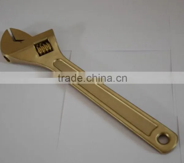 Non-sparking Adjustable Wrench,safety Adjustable Wrench