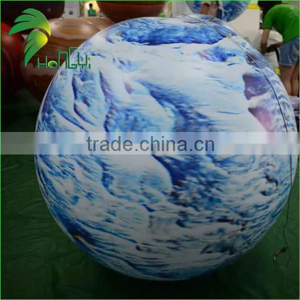Lighted Inflatable Led Balloon / Inflatable Light Planet Balloon For Outdoor Decorations photo-4