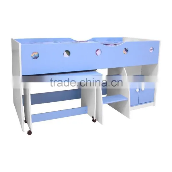 Boy Bedroom Furniture Sets Table, Bed, Cabinet Sets Bunk Bed Sets