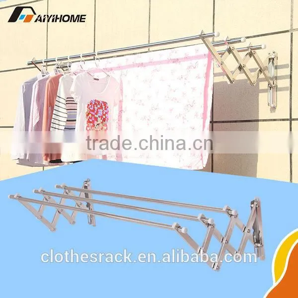 2015 Hand Control Metal Hanging Clothes Rack, Wall Mounted Clothes Hanger Rack photo-4