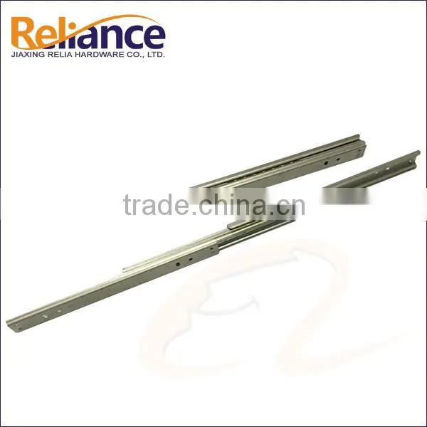 Cold Rolled Steel 27mm Double Way Telescopic Drawer Slide Channel