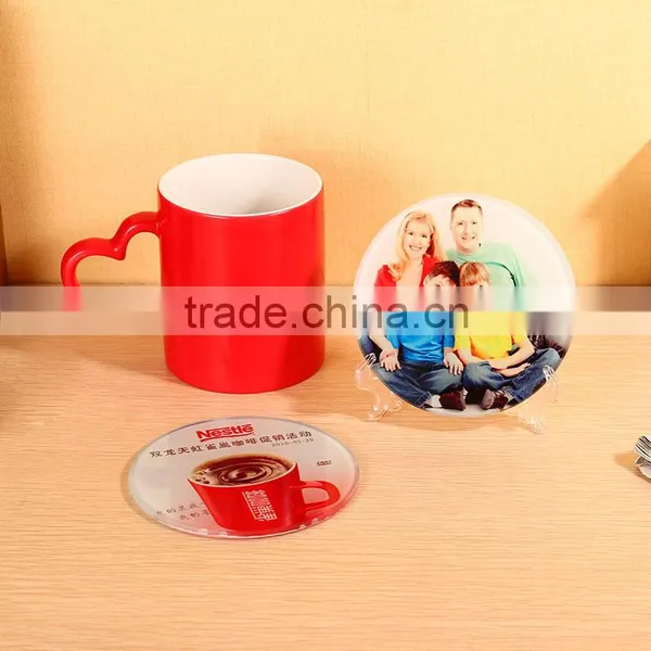 Sublimation Square Glass Coasters for Heat Press Printing photo-2