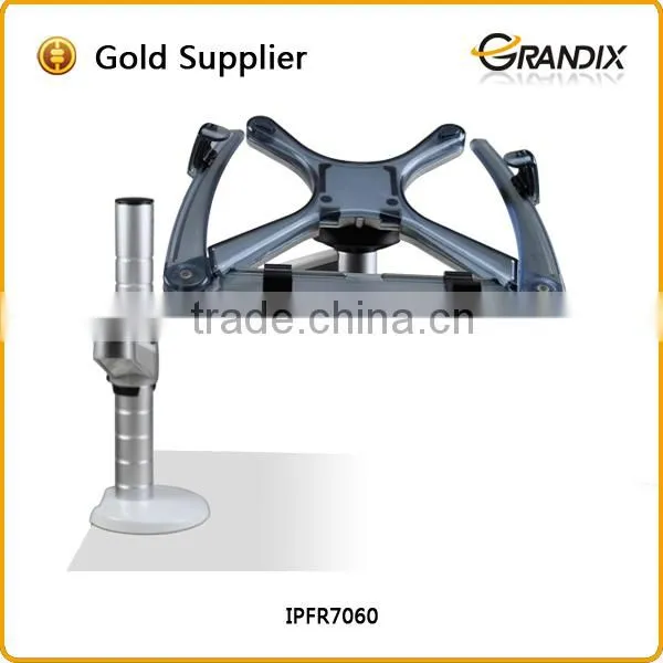 Custom high quality desktop clear computer desk stand