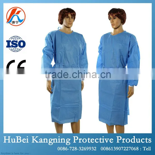 SMS Hospital Smock Gown Disposable Medical Gown photo-2