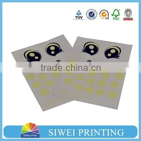 Custom Printed Adhesive Cosmetic Sticker, Adhesive Vinyl Sticker, Adhesive PVC Sticker Label Sheet Printing Quality Choice photo-4