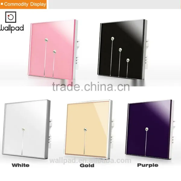 Best Wallpad C1 White Waterproof Glass Smart Touch Screen LED Light Control Switch 110~250V 3 Gang 2way 3 Way Touch Switch photo-2