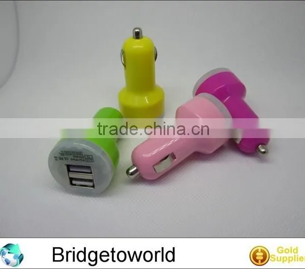 2 in 1 Car Charger for Mobile Phone Dual Usb Car Charger 2usb Car Charger photo-5