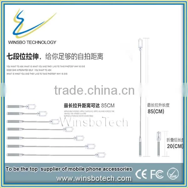 Mini Universal Panoramic Shooting With Integrated Selfie Stick photo-4
