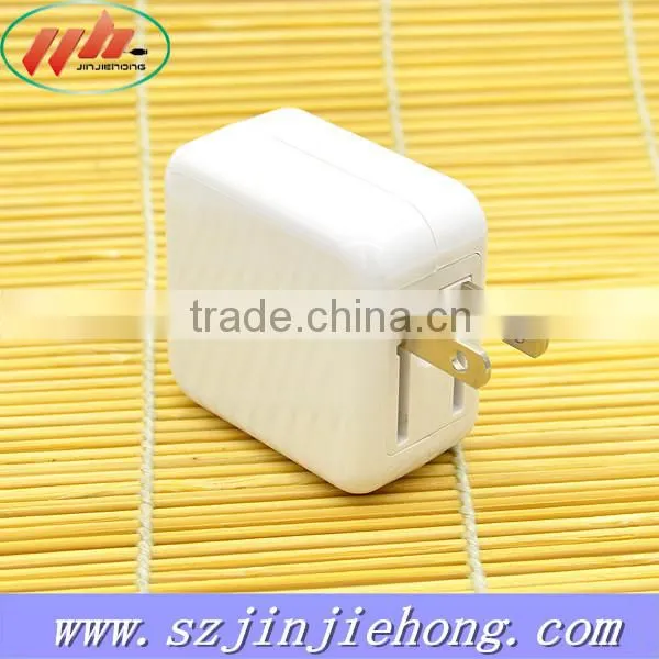 Factory Outlet Wall Charger Folding Plug Travel Charger 5V2.4A Dual Port USB Wall Charger photo-6