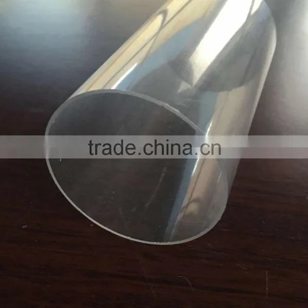 Factory PVC Clear Plastic Pipe Extruded Transparent Pipe Line Plastic photo-3